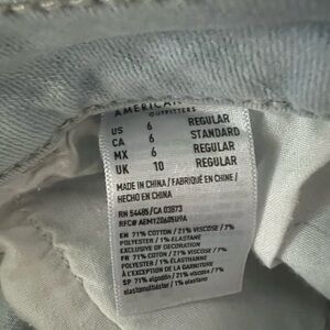 size 6 american eagle jeans